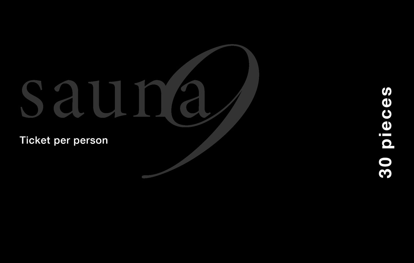 サウナイン宿泊30枚チケット
