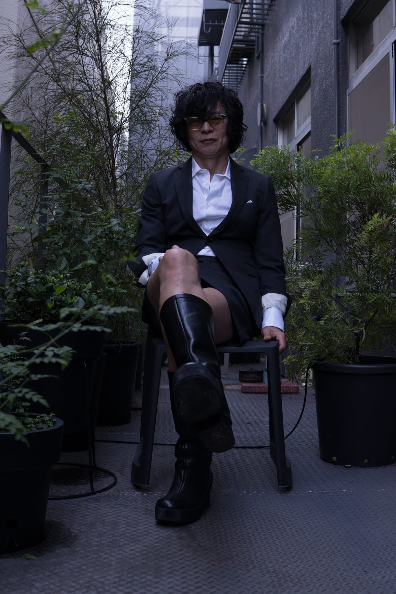 スーツ ショートスカート